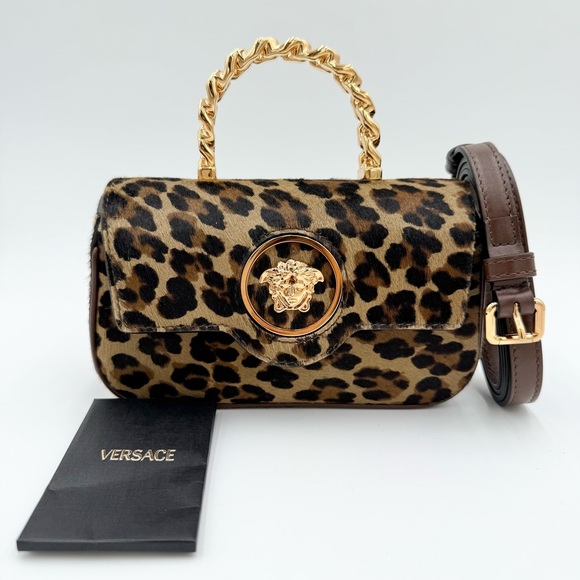 Versace Handbags - Versace la Medusa  Mini Calf Hair Bag